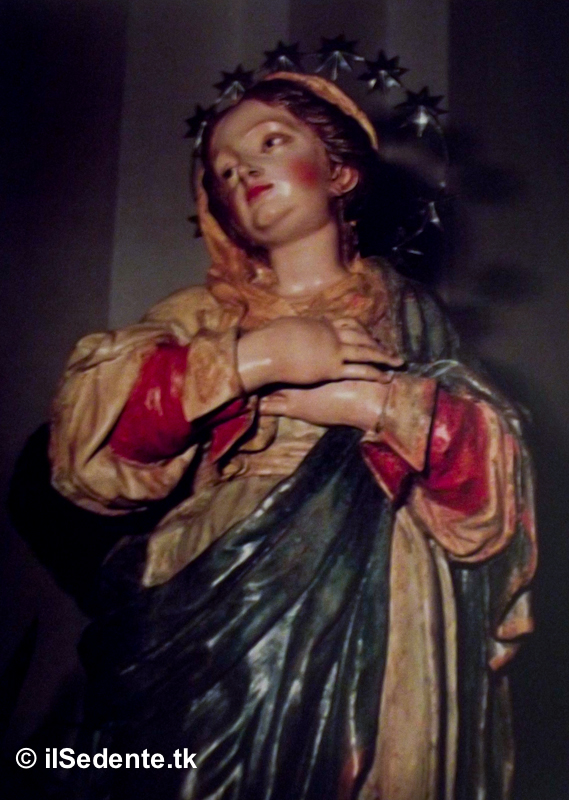 Le statue dell’Immacolata della chiesa di S. Angelo e della chiesa del Redentore