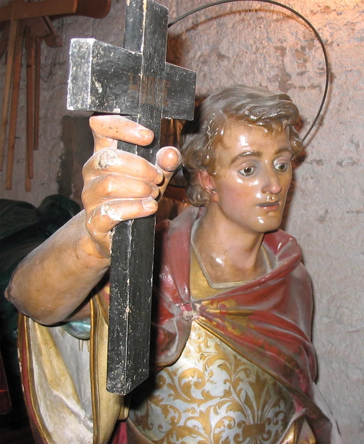 San Espedito. Perchè una statua nella chiesa del Purgatorio?