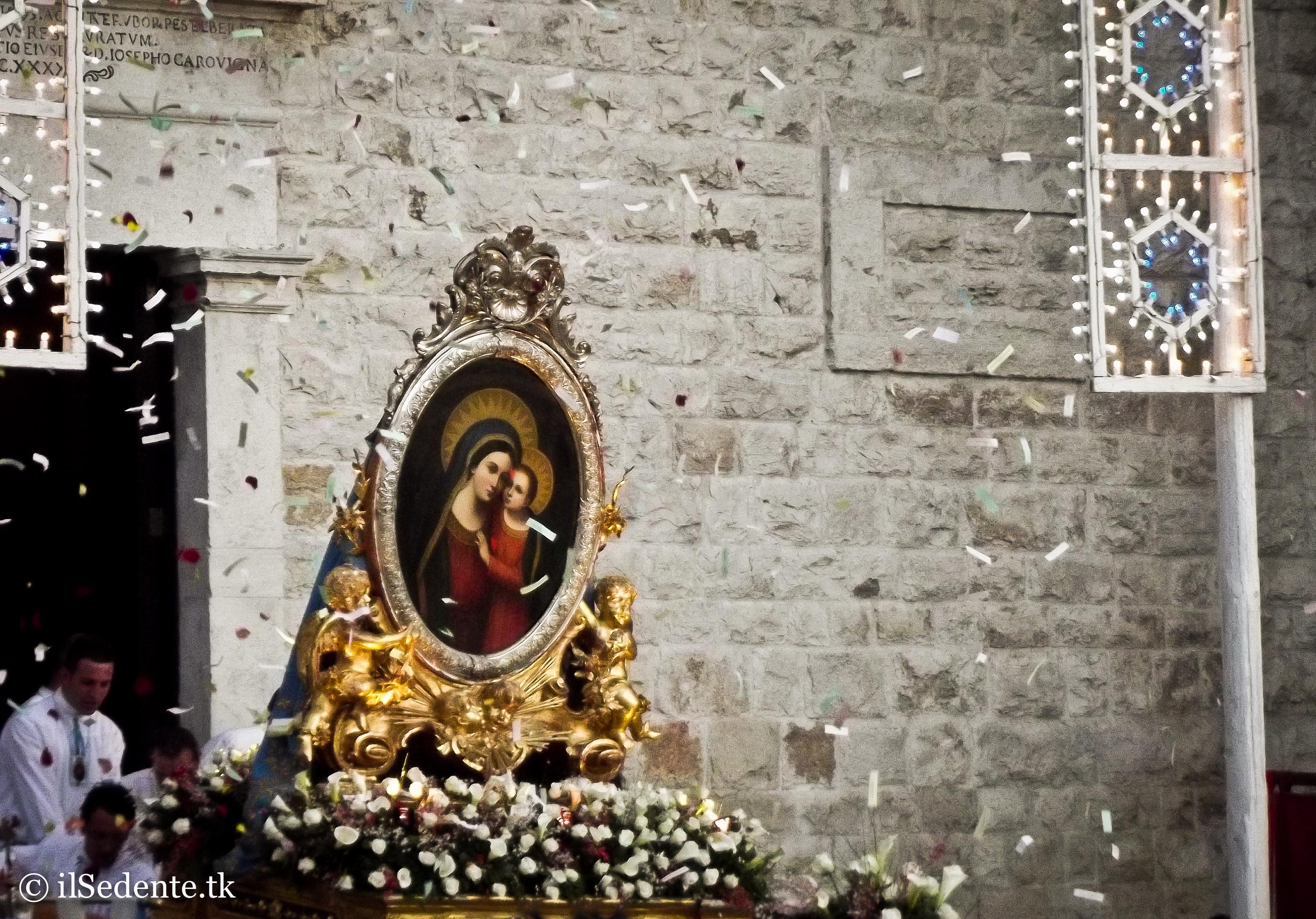 La Vergine del Buon Consiglio nella chiesa di San Rocco