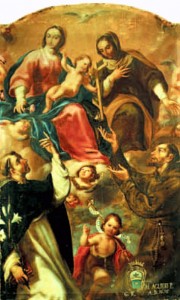 Madonna con il Bambino e santi, chiesa dei Cappuccini