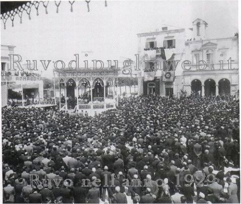 La festa nel 1929 - da Ruvodipugliaweb
