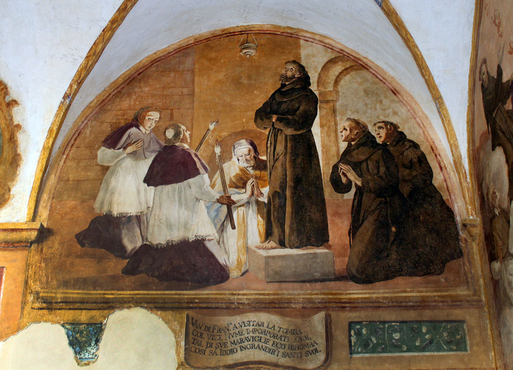13 giugno festività di Sant’Antonio, visite guidate al ciclo di affreschi nel Convento dei Minori Osservanti