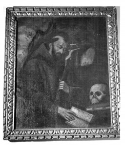 San Francesco d'Assisi (quadro rubato dalla chiesa di san Giacomo al Corso)