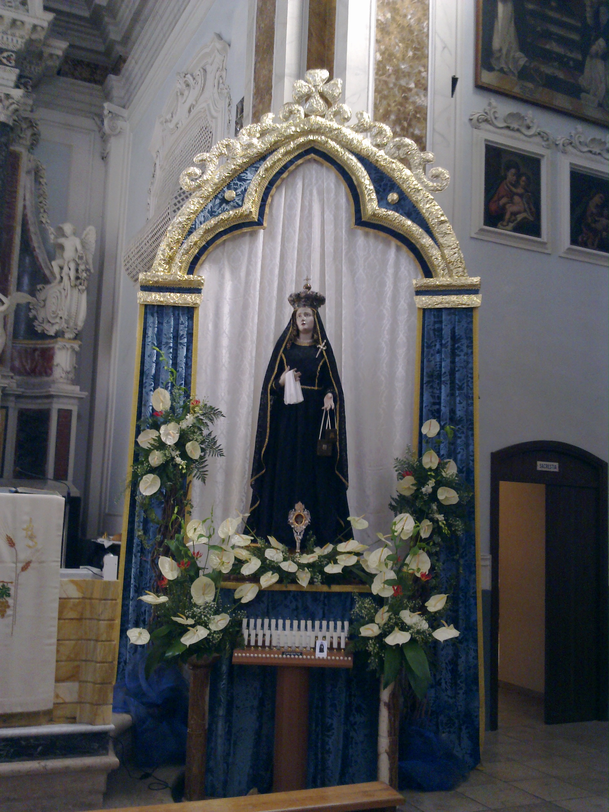 Solenni Festeggiamenti della B.V. Addolorata nella Chiesa di S. Domenico